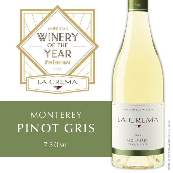 ワイン La Ricmlma La Crema Pinot Gris Monterey White Wine Same-Day Delivery or