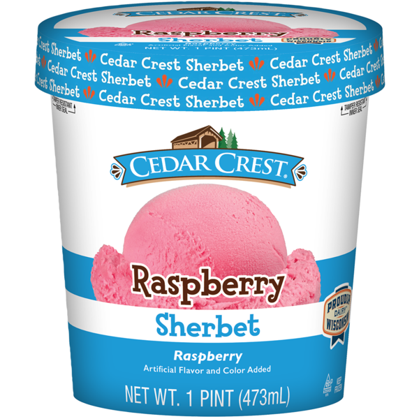 Cedar Crest Raspberry Sherbet Same-Day Delivery or Pickup | Cub