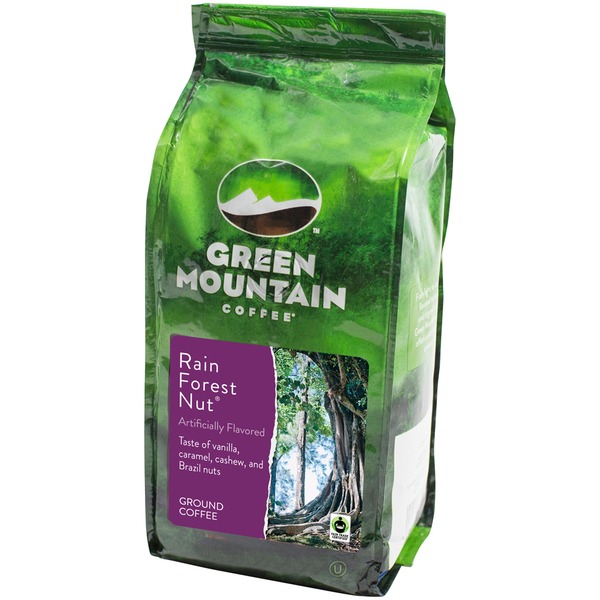 Green Mountain Coffee Flavored Rain Forest Nut Ground Coffee (12 oz