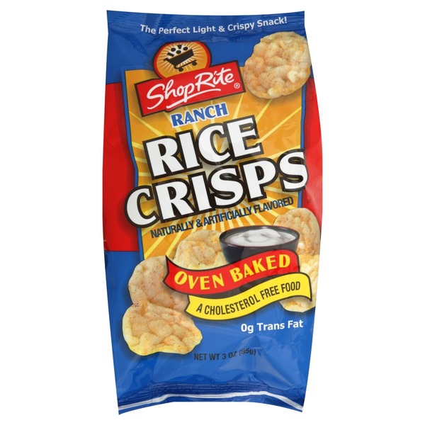 Shop Rite Rice Crisps, Ranch (3 oz) from ShopRite Instacart