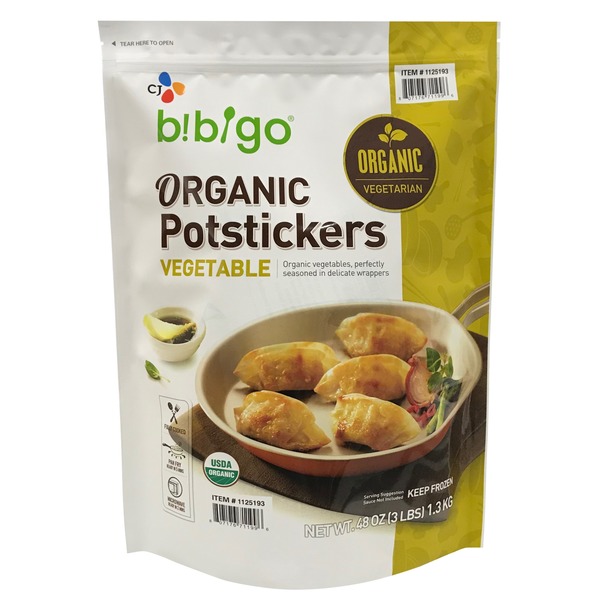 Bibigo Organic Vegetable Potstickers (48 oz) from Costco Instacart