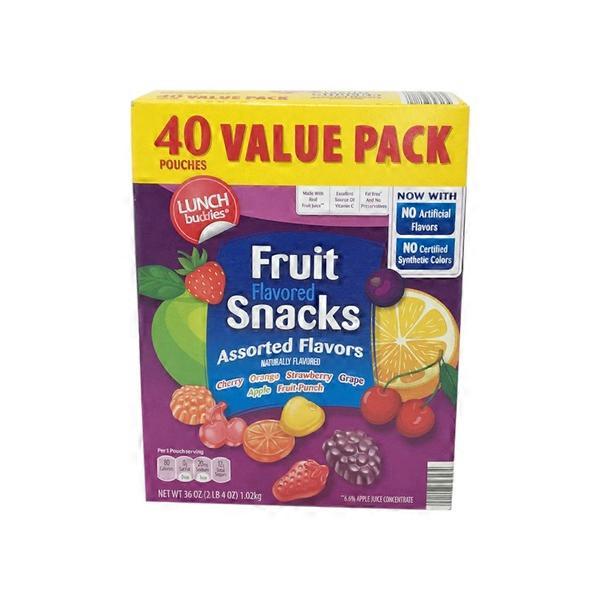 Lunch Buddies Assorted Fruit Flavored Snacks (40 ct) Instacart