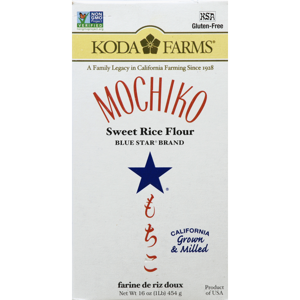 TOGINON 米卆 KODA FARMS MOCHIKO SWEET RICE FLOUR 16oz – monsieur marcel gourmet