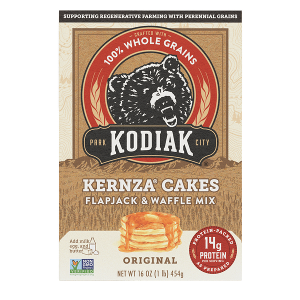 Kodiak Cakes Kernza Cakes Flapjack & Waffle Mix Same-Day Delivery