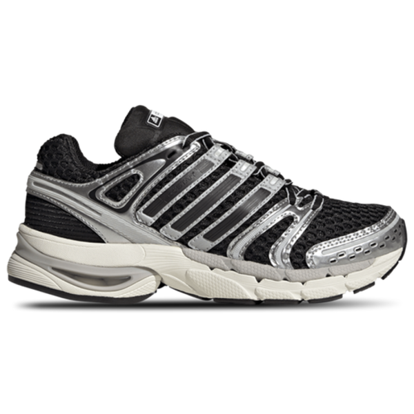 adidas Boys' Adistar Control 5 Grade School Running Shoes, Size 7 - Black/Silver/Grey