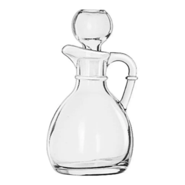 Libbey - #75305 Cruet w/ Stopper - Glass, Clear - 6 oz