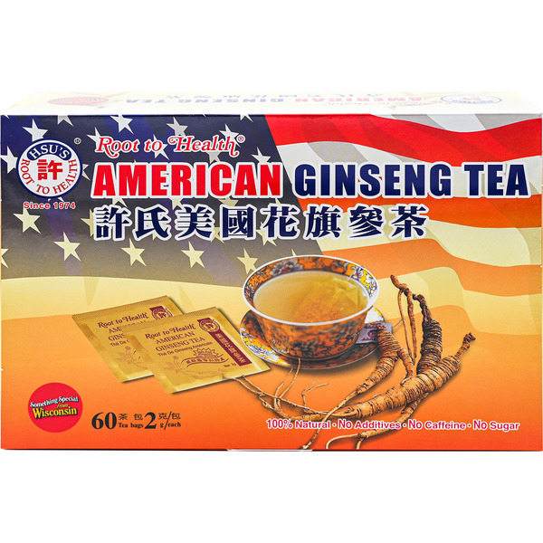 Hsu's American Ginseng Tea Bags