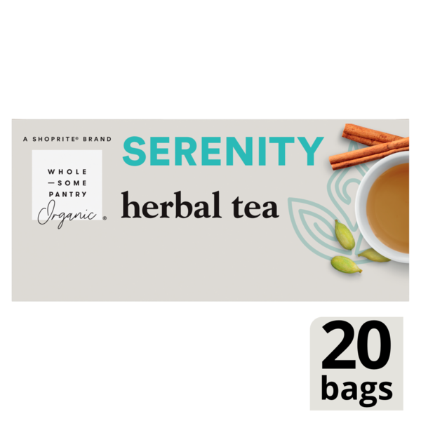 Wholesome Pantry Serenity Herbal Tea Bags Same-Day Delivery | Fairway