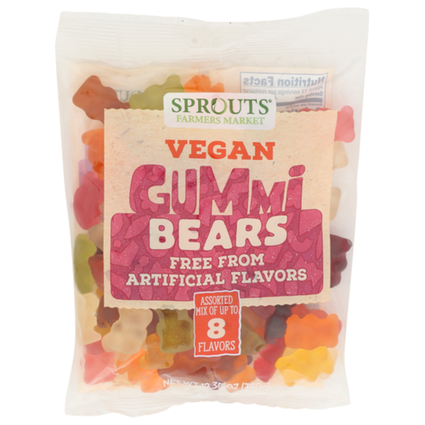 Sprouts Vegan 8 Flavor Gummy Bears