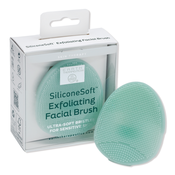 Earth Therapeutics SiliconSoft Exfoliating Facial Brush