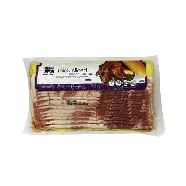 Food Lion Thick Sliced Bacon (16 oz) Instacart