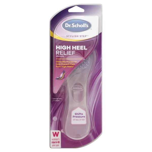 Dr Scholl/'s Pain Relief For Women Insoles Size 6-10 One Pair Each