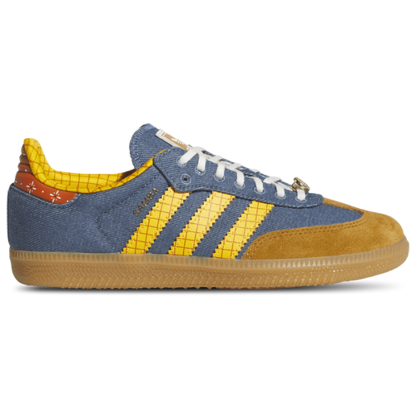 adidas Kids' Originals Samba Grade School Shoes, Size 6 - Blue/Multi