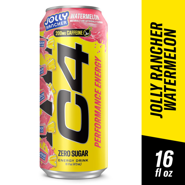 C4 Energy Performance Energy Drink Jolly Rancher Watermelon