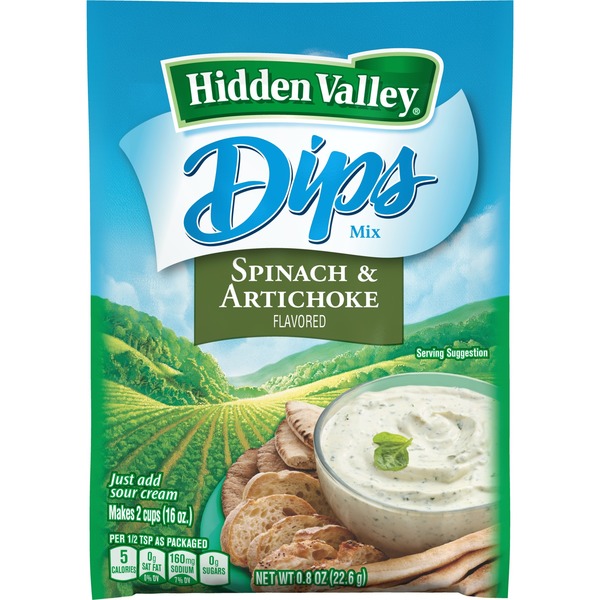 Hidden Valley Dry Dip Mix (0.8 oz) Instacart