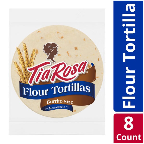 Tia Rosa Burrito Size Homestyle Flour Tortillas (20 oz) Instacart