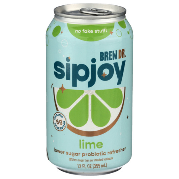 Sipjoy lime, probiotic sparkling water Same-Day Delivery or Pickup