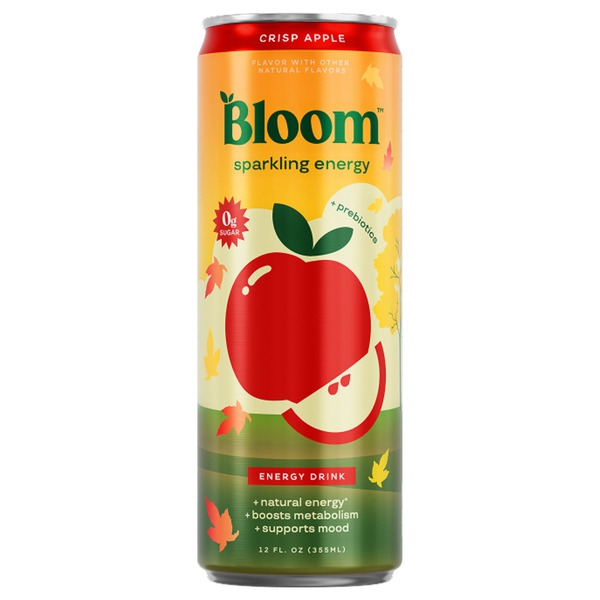 Bloom Bloom Sparkling Energy, Carbonated, Crisp Apple Same-Day
