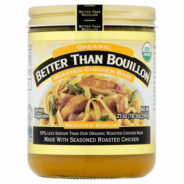 Better Than Bouillon Organic Roasted Chicken Base, 21 oz