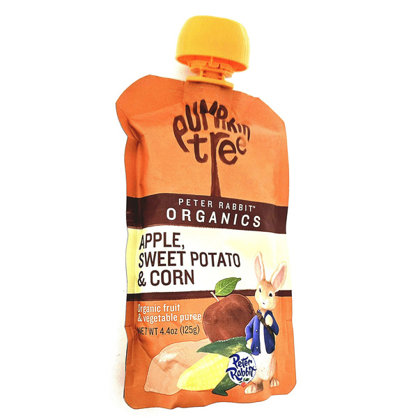 Puree Tree Pumpkin Tree Fruit & Vegetable Puree, Apple, Sweet Potato & Corn ...