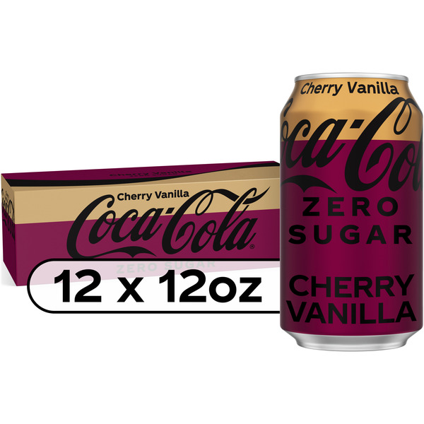 邦楽 The Cherry Cokes 25th Anniversary Coca Cola Zero Sugar Coca-Cola Cherry Vanilla Zero Sugar Fridge