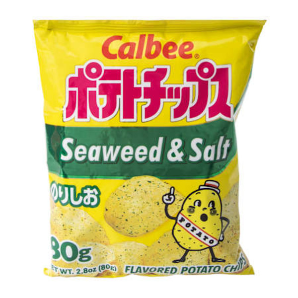 Calbee Seaweed & Salt Flavored Potato Chips