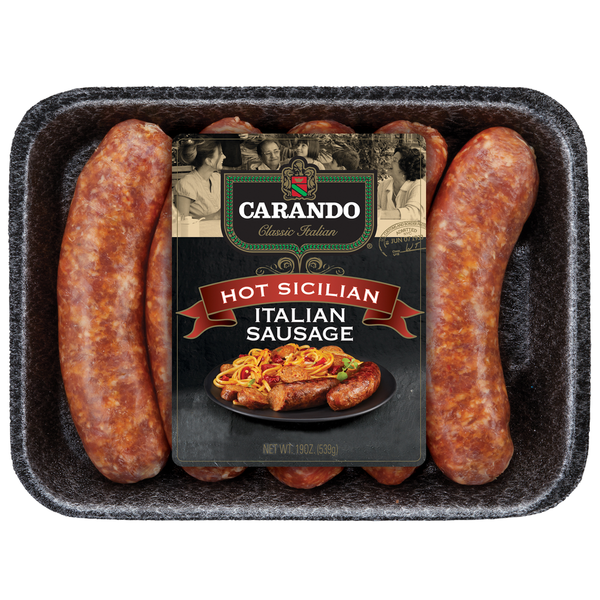Food Lion Carando Italian Sausage, Hot Sicilian Recipe Same-Day ...