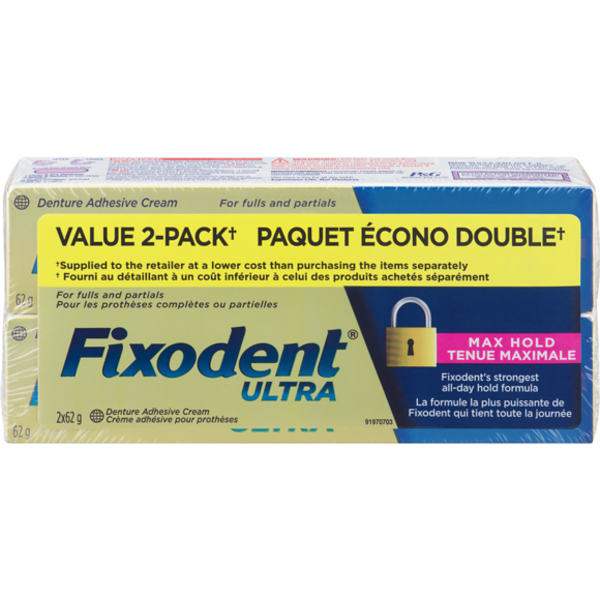 Shoppers Drug Mart Fixodent Ultra Max Hold Dental Adhesive SameDay