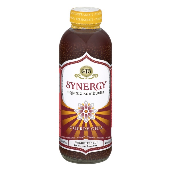 GT's Synergy Organic Kombucha Cherry Chia from Safeway Instacart