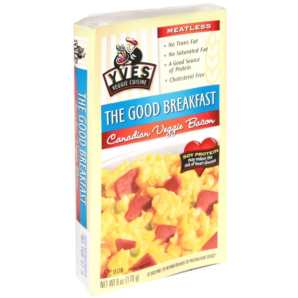 Yves The Good Breakfast, Canadian Veggie Bacon (6 oz) from Mollie Stone