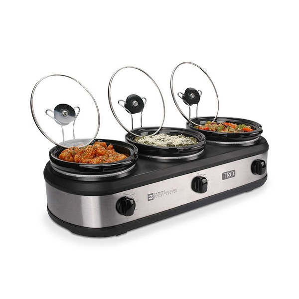 Tru Triple Crock Buffet Slow Cooker