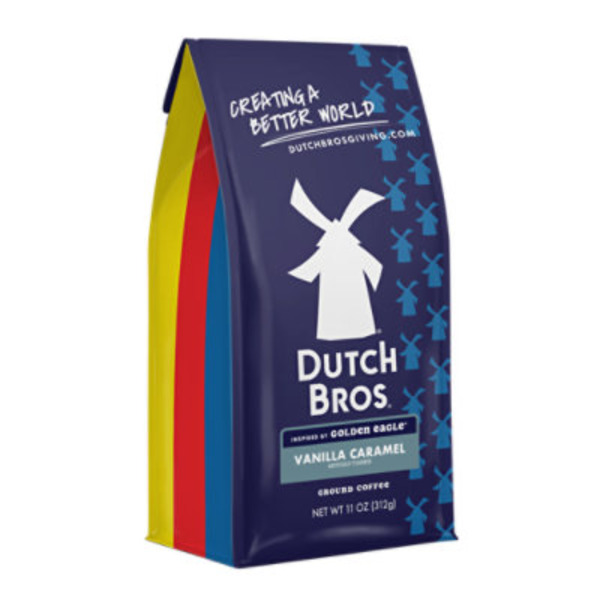 Dutch Bros Ground Vanilla Caramel Coffee