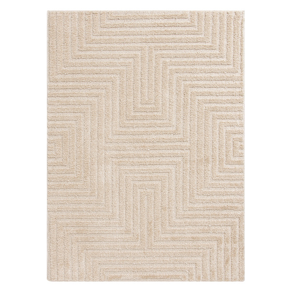 ALDI Huntington Home Eternity Shag Area Rug Beige SameDay Delivery
