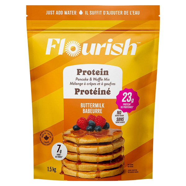 Flourish Buttermilk Protein Pancake & Waffle Mix
