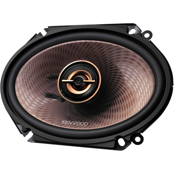 Kenwood 2-Way Car Speaker, 6 x 8 in - Black