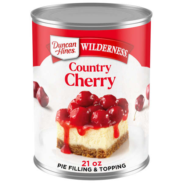 Duncan Hines Wilderness Country Cherry Pie Filling & Topping Same