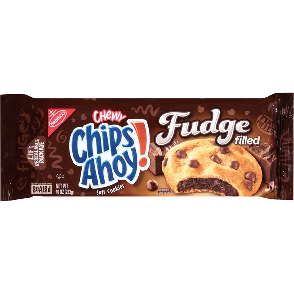 Chips Ahoy! Chewy Chocolate Chip FudgeFilled Cookies (10 oz) Instacart