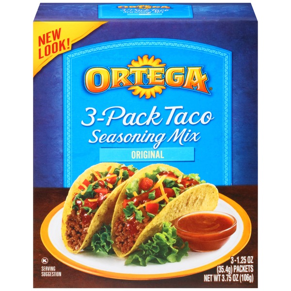 Ortega Original Taco Seasoning Mix (1.25 oz) Instacart