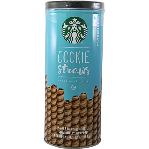 Starbucks Cookie Straws (25 ct) from Costco Instacart