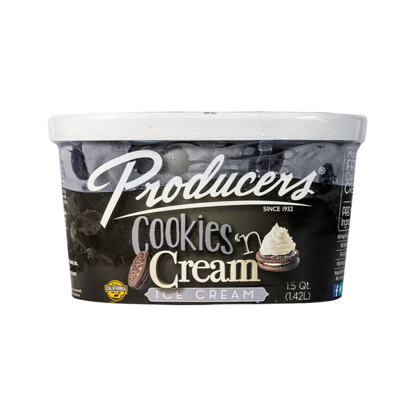 Producers Dairy Cookies & Cream Ice Cream