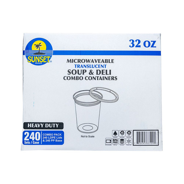 Kari-Out Soup Containers 32z 240Ct