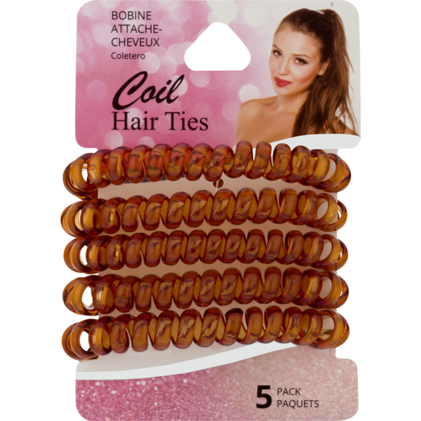 Jacent Coil Hair Ties 5 Ct From Kroger Instacart