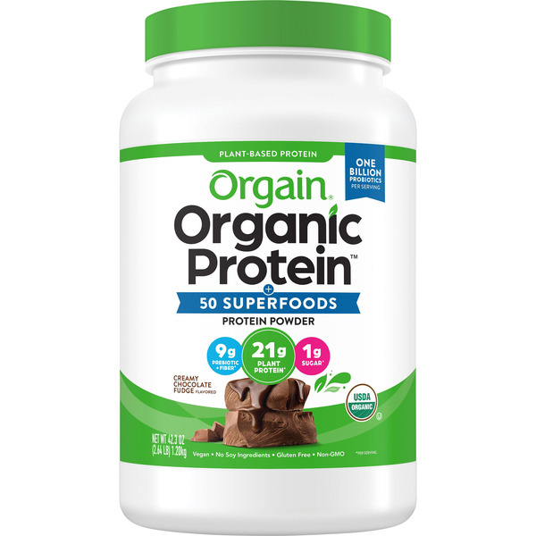 Orgain Organic Protein & 50 Superfoods, Chocolate, 2.7 lbs