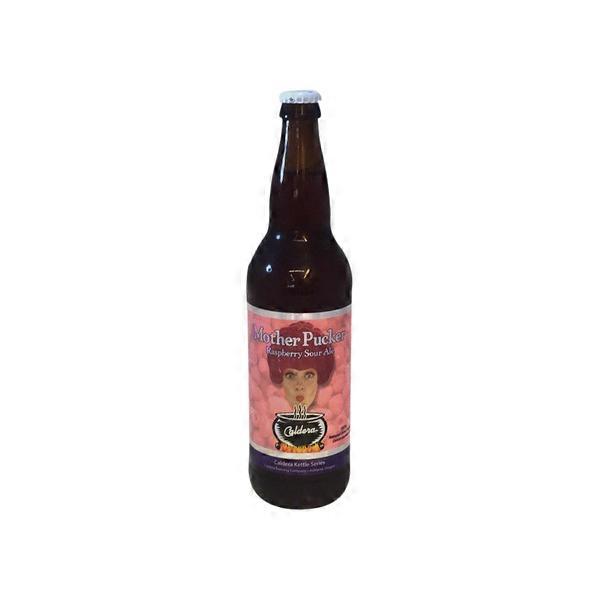 Caldera Brewing Mother Pucker Raspberry Sour Ale (22 fl oz) Instacart