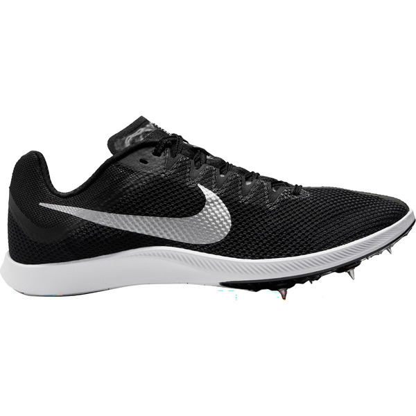 Nike Zoom Rival Distance Medim Width Track & Field Shoes, Size M9.0/W10.5 - White & Black
