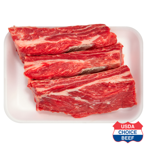 ShopRite USDA Choice Beef Chuck Short Ribs, Bone-In, Average 1 - 1.5 ...