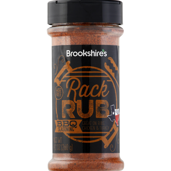 Brookshire's BBQ Seasoning, Rack Rub (9.2 oz) Instacart