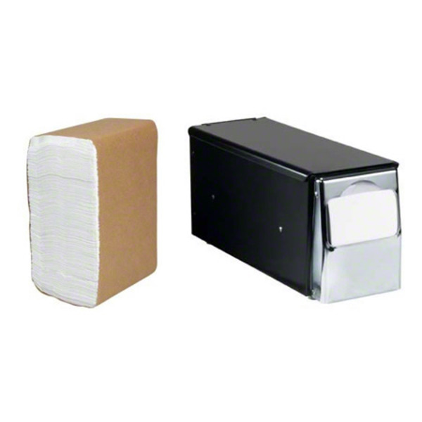 SoftTouch - 1-Ply Low-Fold Napkins, 9x12 - 8000 ct