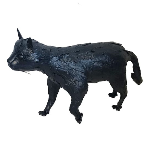 Ashland Metal Cat Tabletop Decor - Black