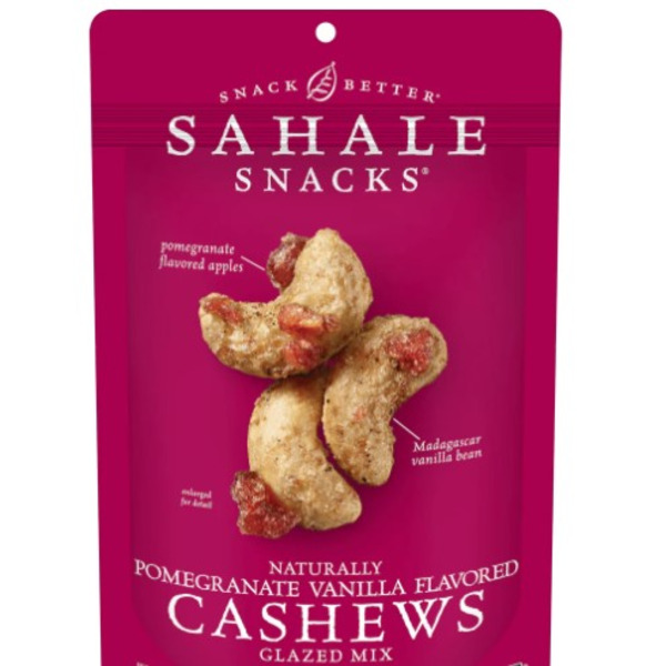Sahale- Pomegranate Vanilla Cashews Glazed Mix Nut Blend - 9ct